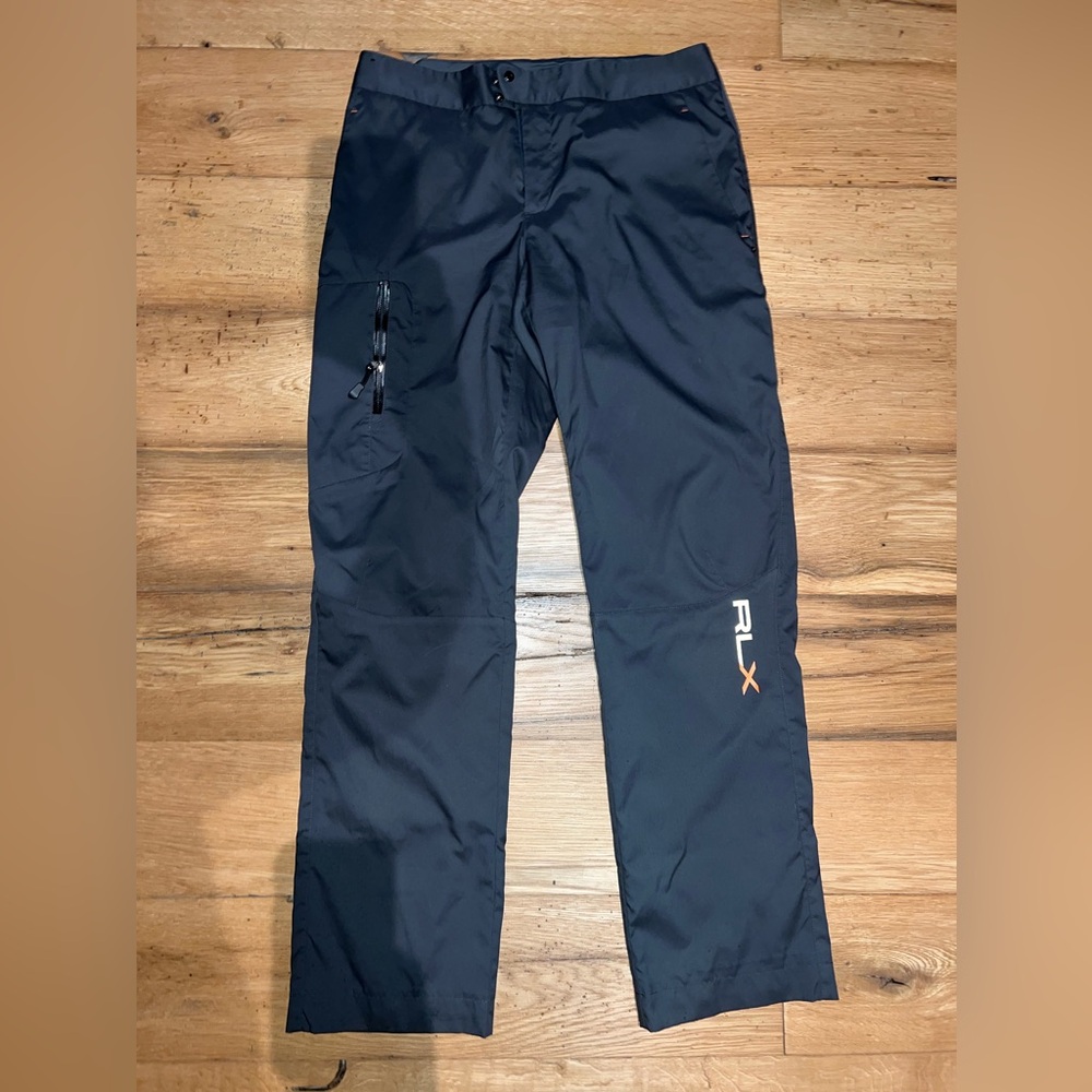 RLX Ralph Lauren Black Golf Pants